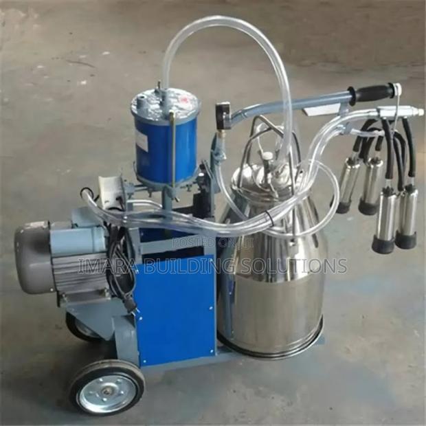 High-Quality Single Drum Milking Machine for Cows Goats