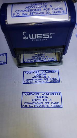 Advocate Rubber Stamp (Self Inking) - main view