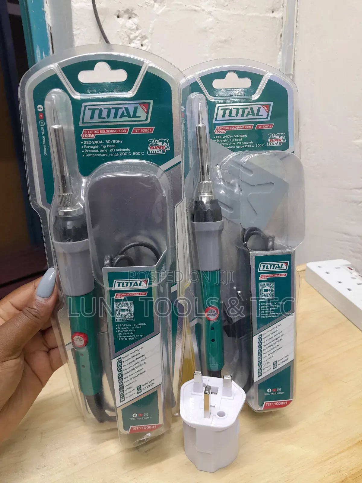Heat Resistant Handle 100w Soldering Iron