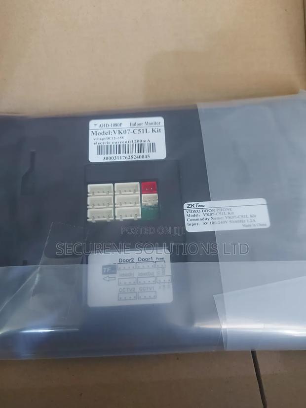 Zkteco Vk07-C51l Kit, a 4-Wire Analog Video Intercom System - thumbnail 4