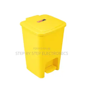 30l Litres Capacity Hard Plastic Step Pedal Waste Garbage Dust Bin