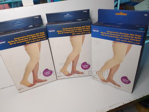 Compression Stockings Mid Thigh - thumbnail 3