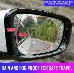 *Rain Proof Film, Rearview Mirror for Rain and Fog Proof.