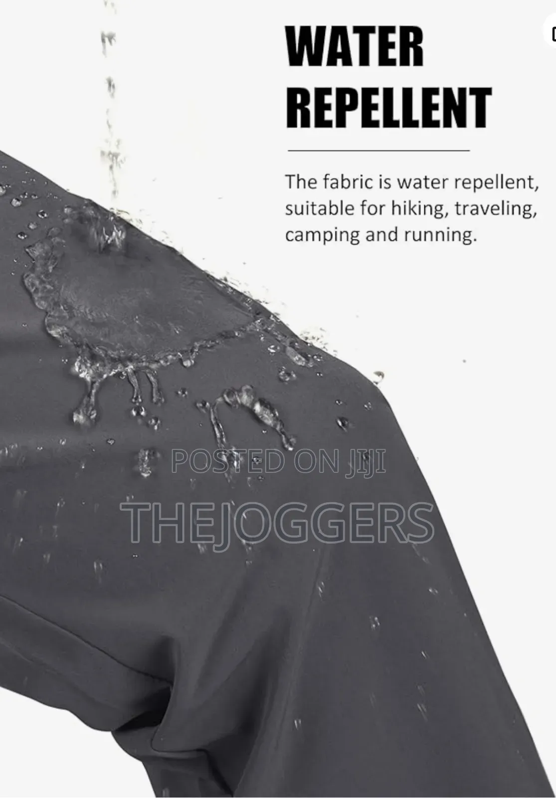 Men's Lightweight Quick Dry Casual Jogger Gym Hiking Pant With Pockets