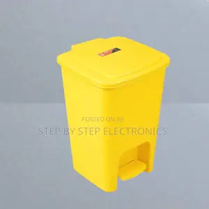 Odour Control 30litres Hard Plastic Step Pedal Waste Garbage Dust Bin