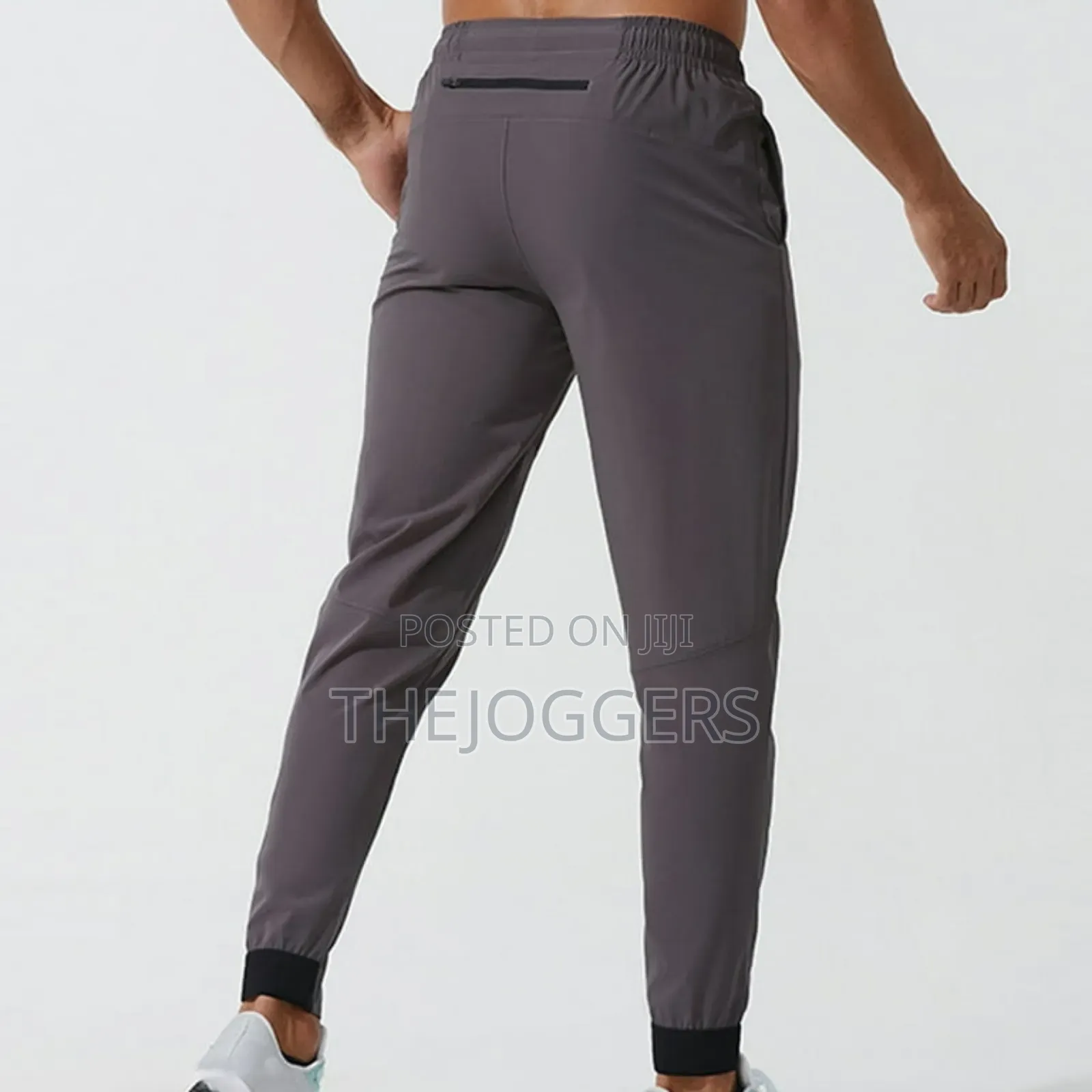 Men's Lightweight Quick Dry Casual Jogger Gym Hiking Pant With Pockets