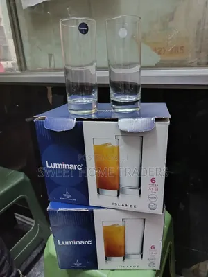 Set of 6 PCS Luminarc Long Glass