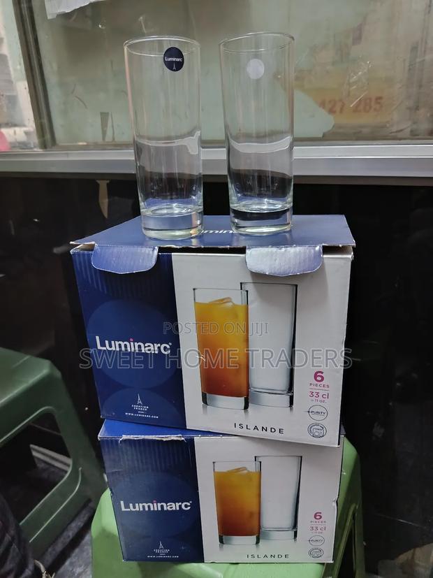 Set of 6 PCS Luminarc Long Glass