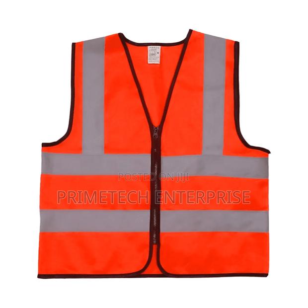 Reflective Vests With Zip - main view