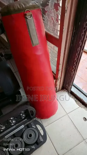 Red Punching Bag (Heavy Punching Bag)