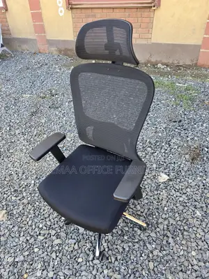 Ergonomic Mesh High Back Black Seat