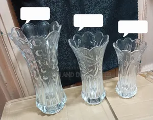 Glass Vases Big, Medium and Small