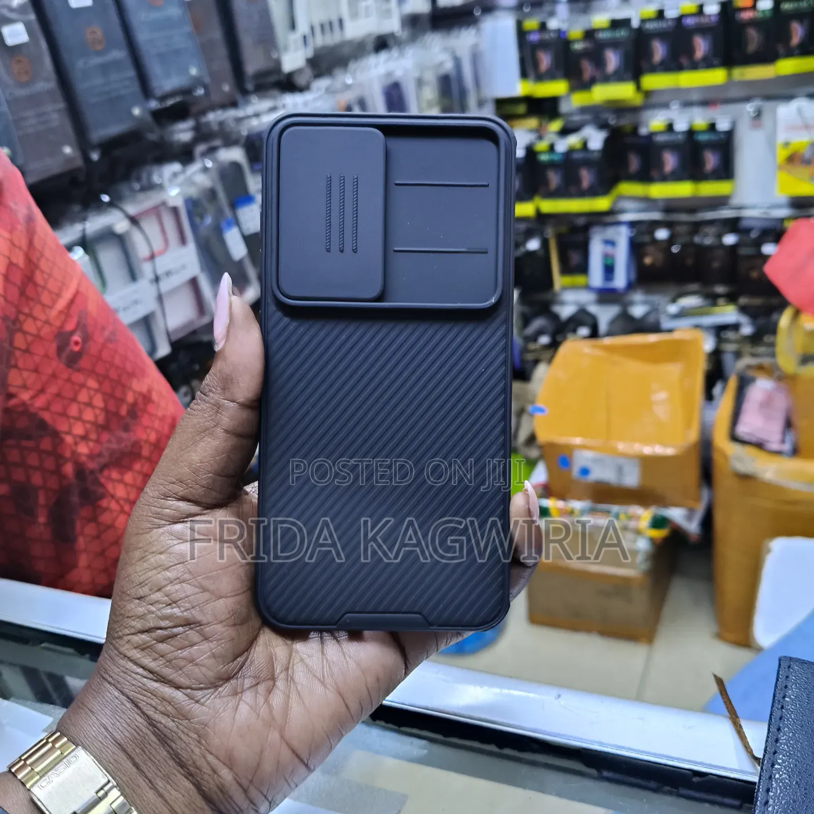Nilkin Camshield Back Cover For Samsung Galaxy S25 Ultra