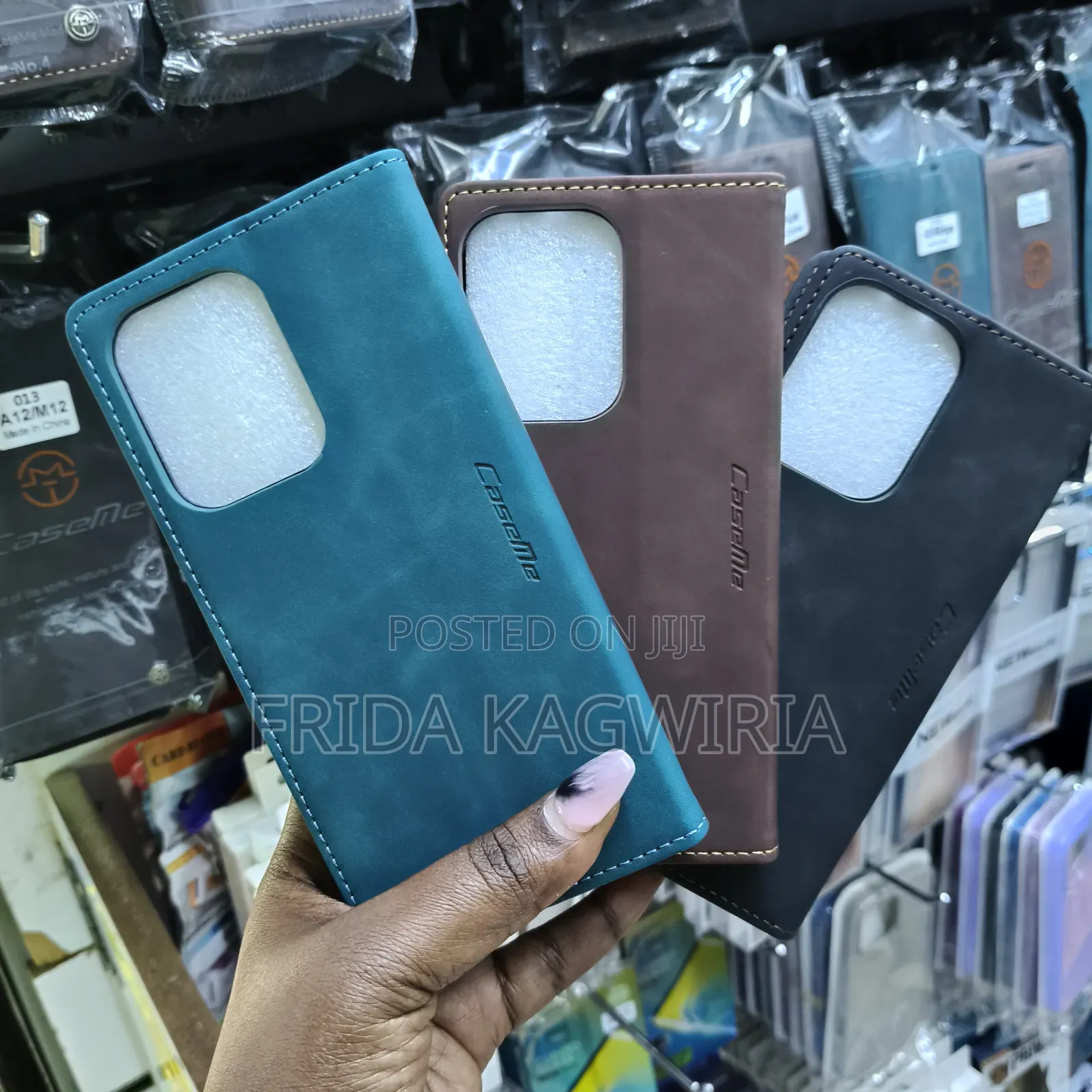 Oppo Reno 13 Caseme Leather Flip Case
