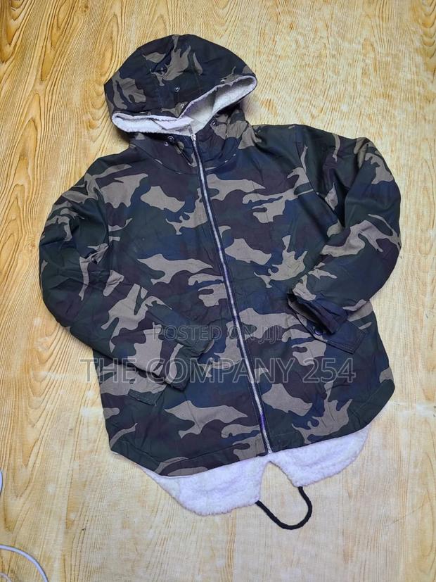Quality Combat Camouflage Warm Zipper Designer Jackets - thumbnail 5