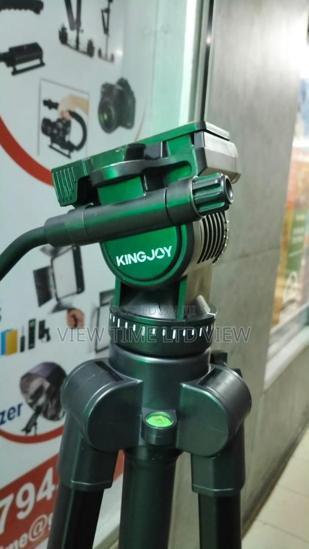 Kingjoy Professional Fluid Head Tripod Stand Vt 1500 - thumbnail 2