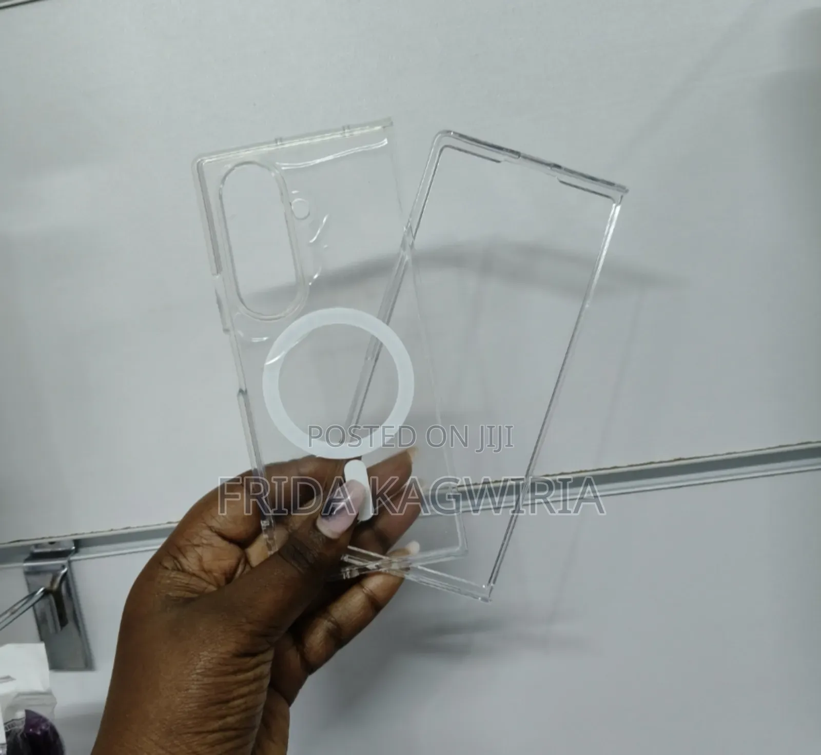 Samsung Galaxy Fold 7 Clear Magsafe Back Case