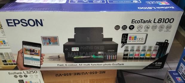 Epson Ecotank L8100 A4 Inktank Photo Printer