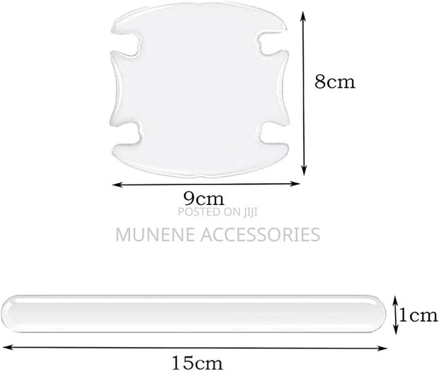 8 Pieces Car Door Handle Protective Handles and Self Adhesive - thumbnail 3