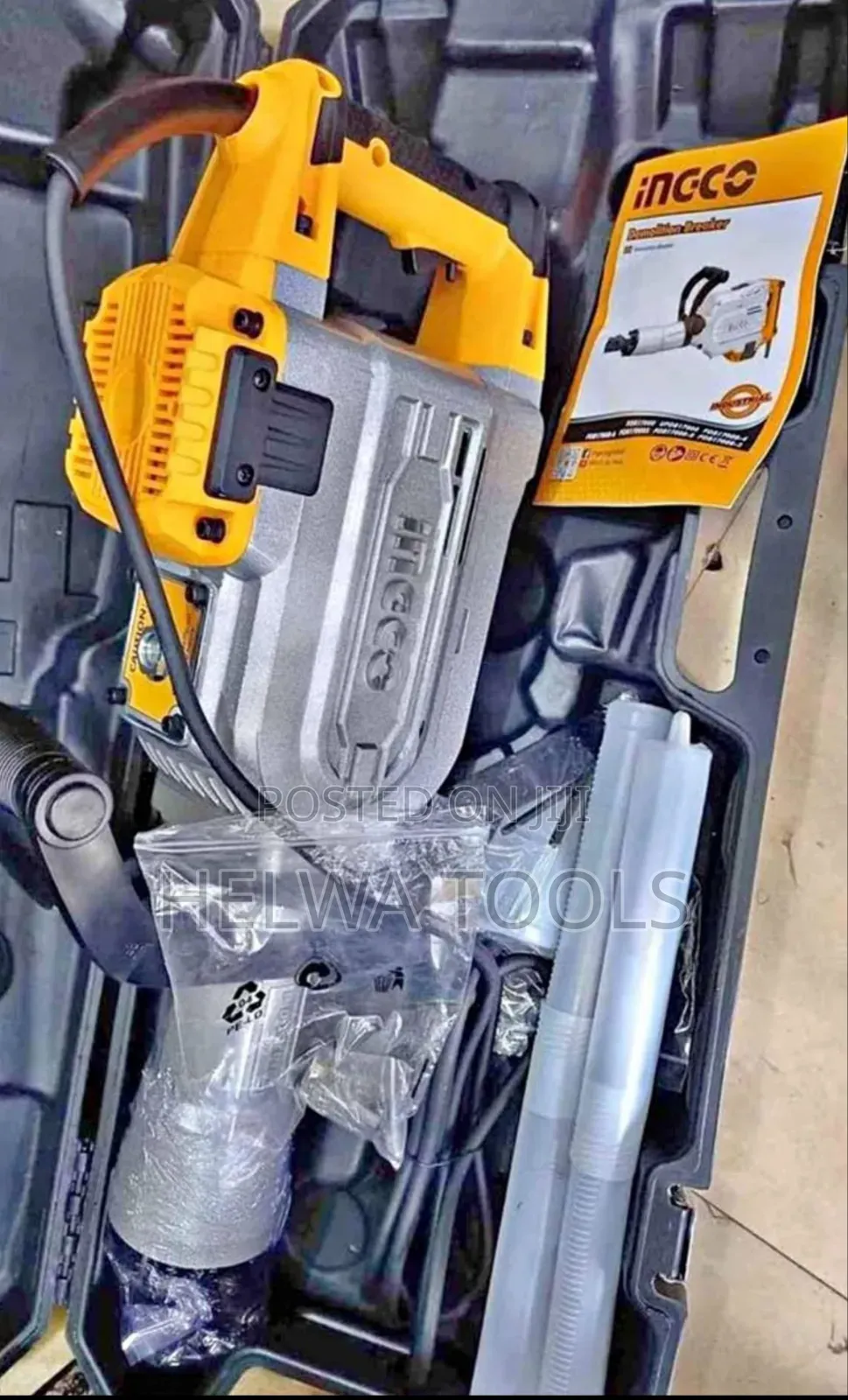 Ingco Demolition Breaker, 1700 Watts Jack Hammer