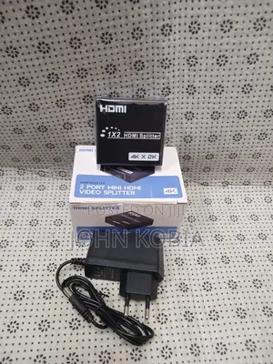 1x2 Hdmi Splitter – X Mini Video Splitter With Power Adapter