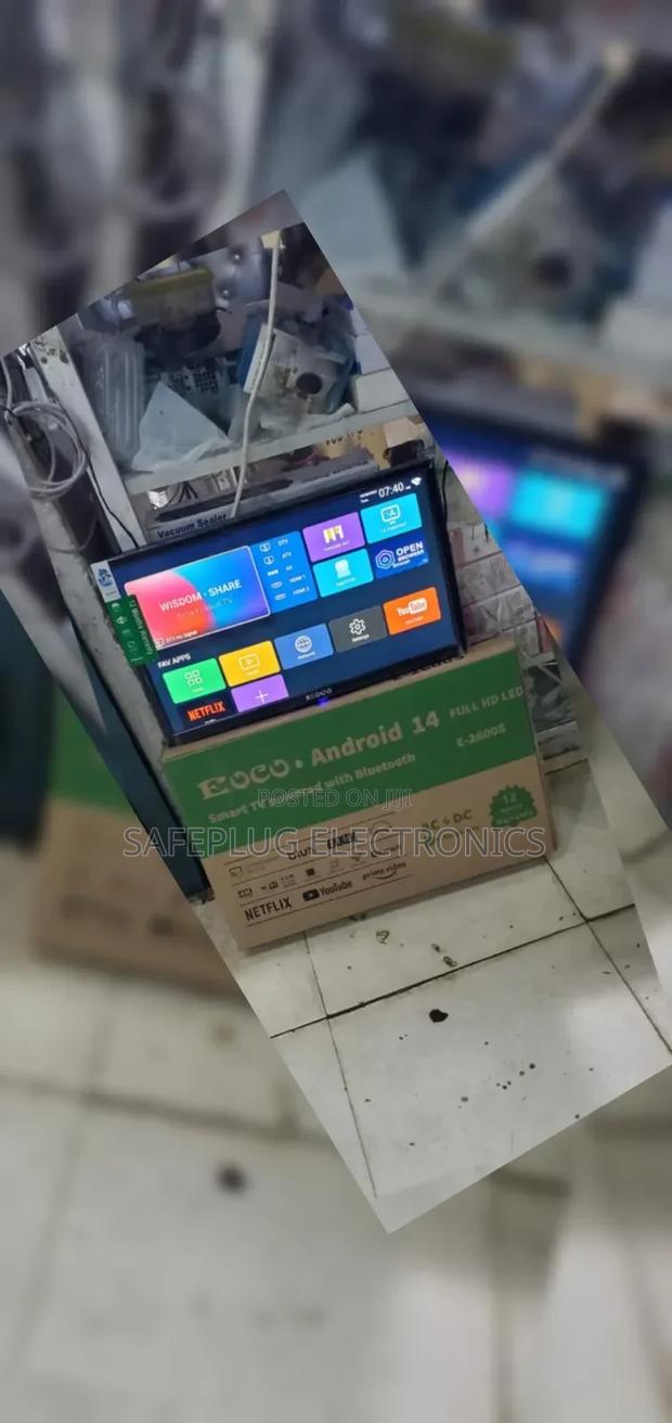 26 Inches Ac/Dc Ecco Smart Android Digital Tv With Bluetooth - thumbnail 2