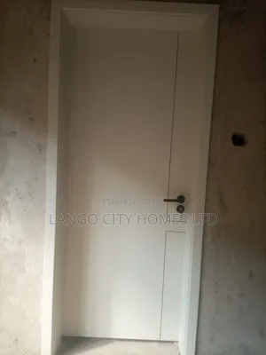 Modern White Interior Wooden Doory