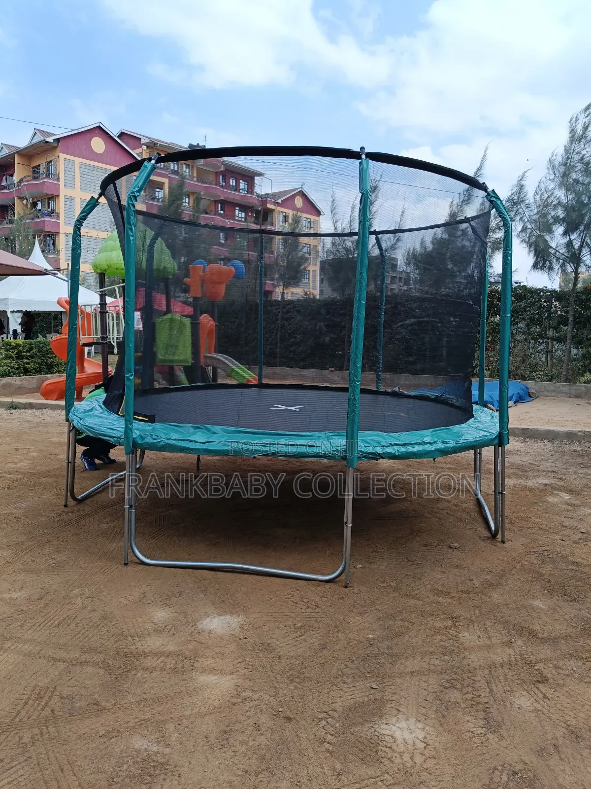Kids Adults Trampoline. Bouncing Castle. Bouncing Trampoline.