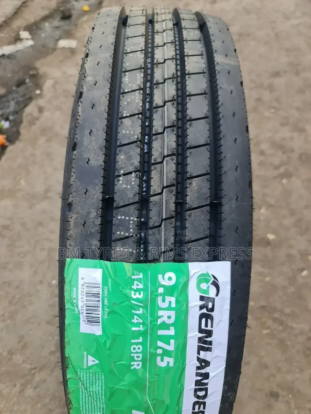 9.5 R17.5 Grenlander Tyres (Commercial)