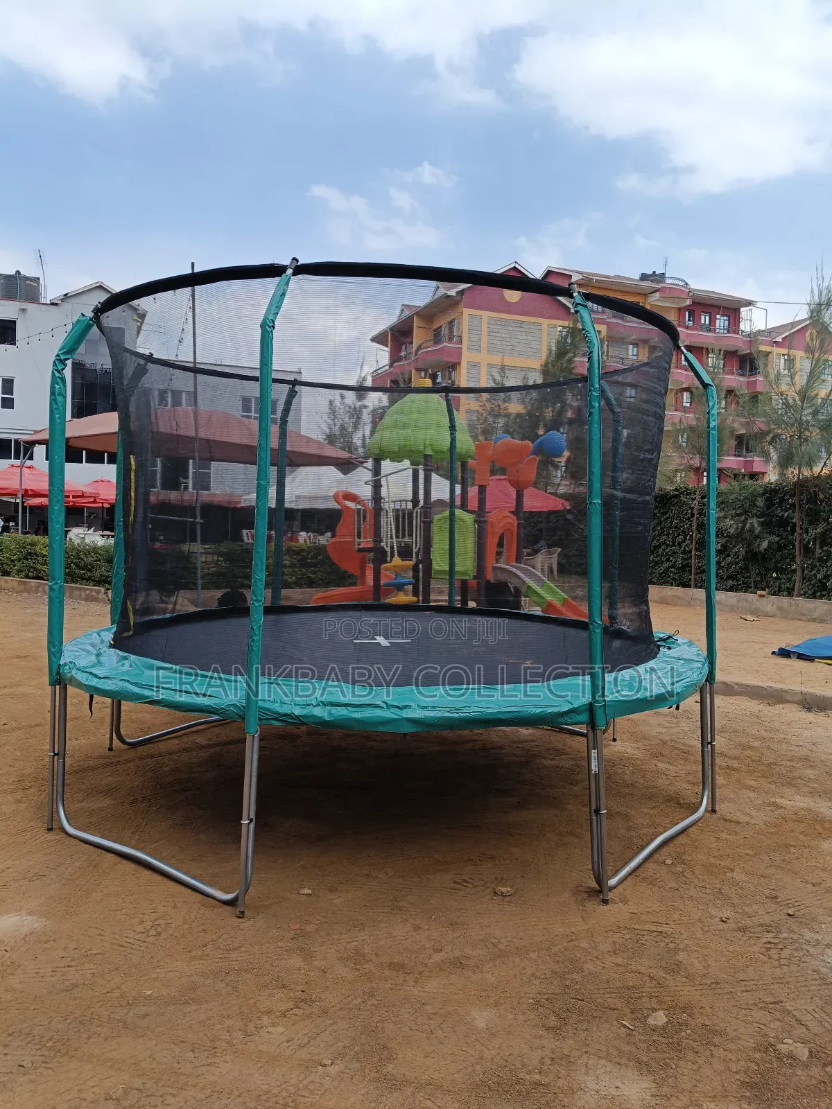 Jumping Trampoline. Bouncing Castle. Bouncing Trampoline.