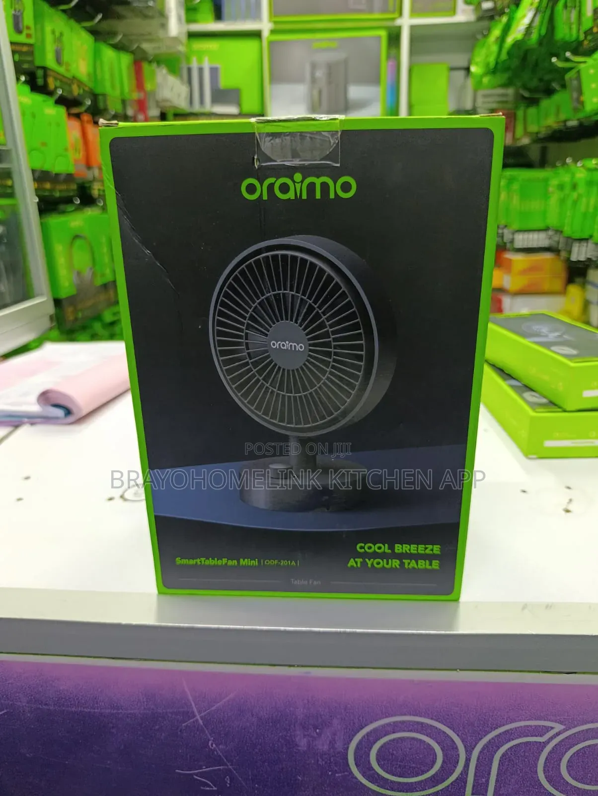 Oraimo Smarttablefan 5w Table Fan
KSH