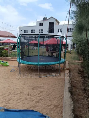 Outdoor 10ft Galvanized Trampoline