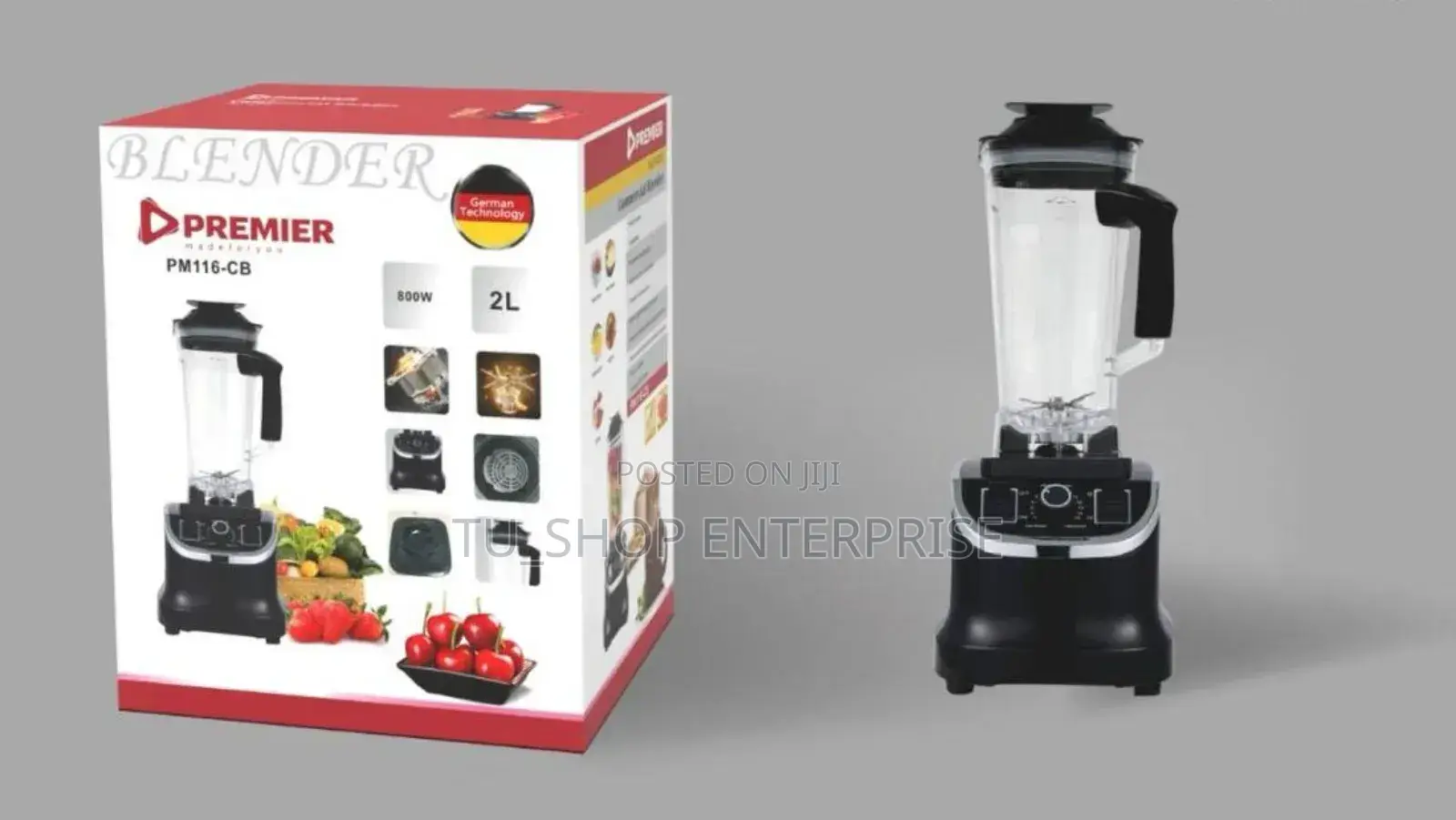 Commercial Blender Pm116 800w
