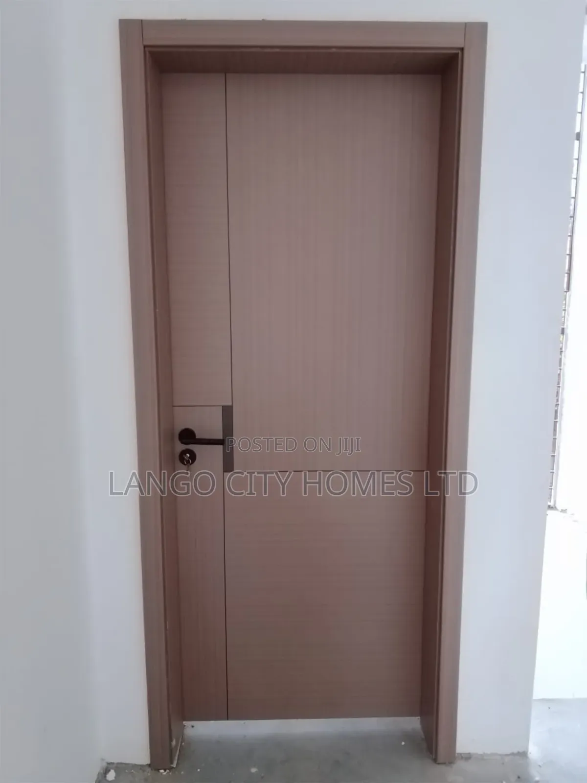 Modern Brown Interior Door Wooden