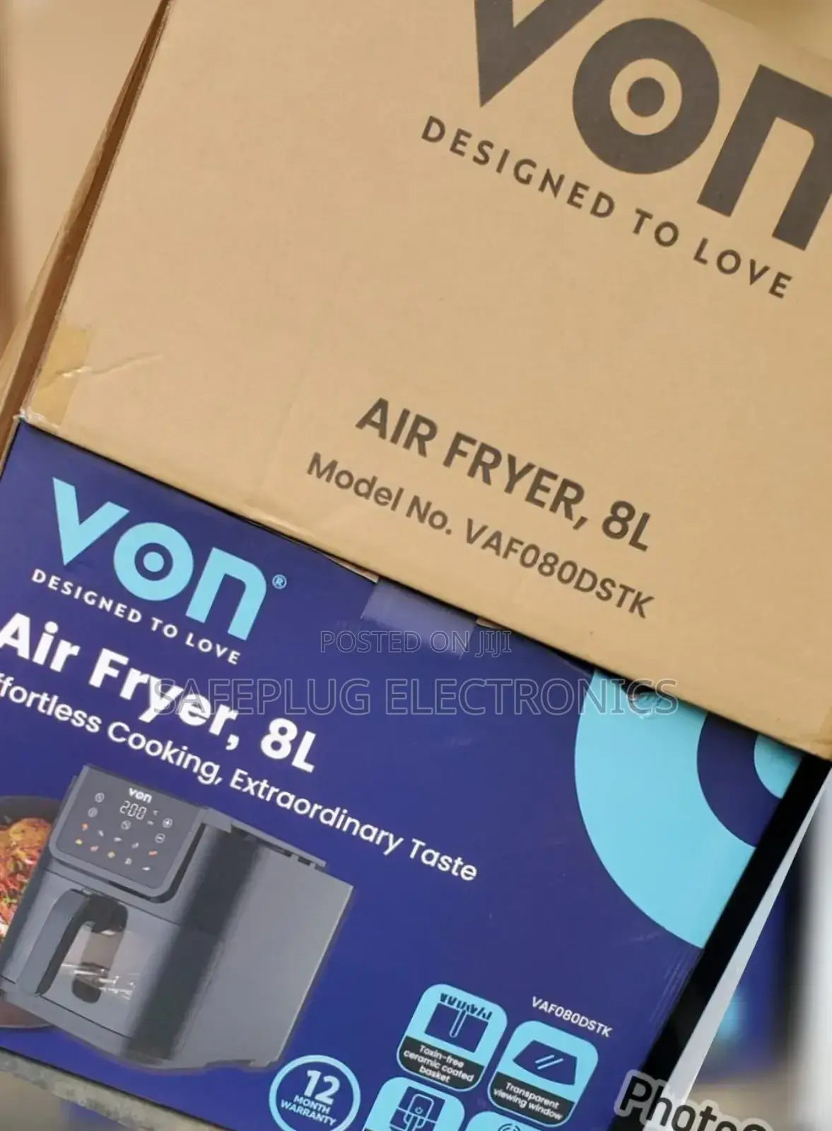 Air Fryer, Von 8l