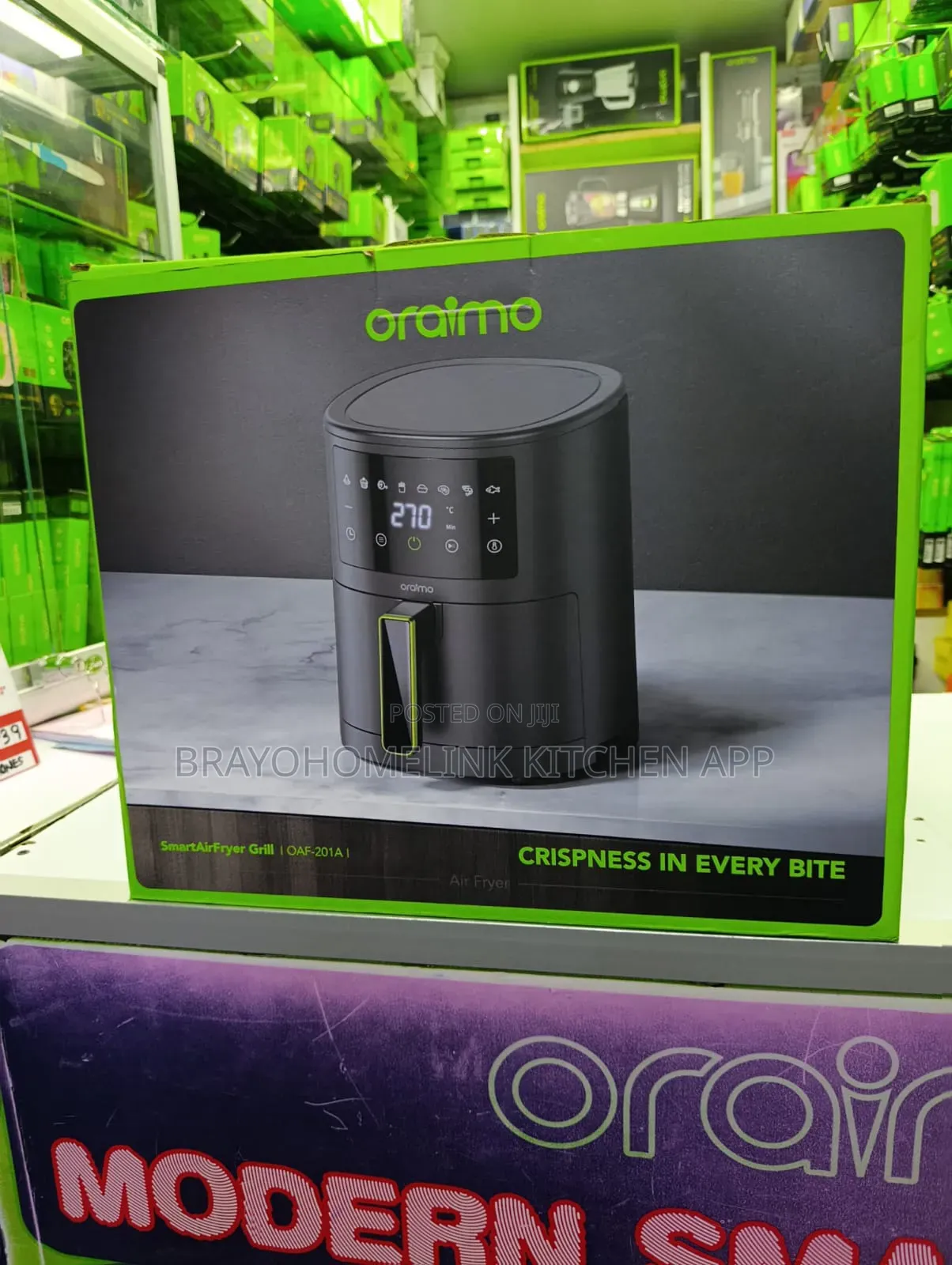 Oraimo Smartairfryer 2 3.5l 1500w Touch Control Air Fryer