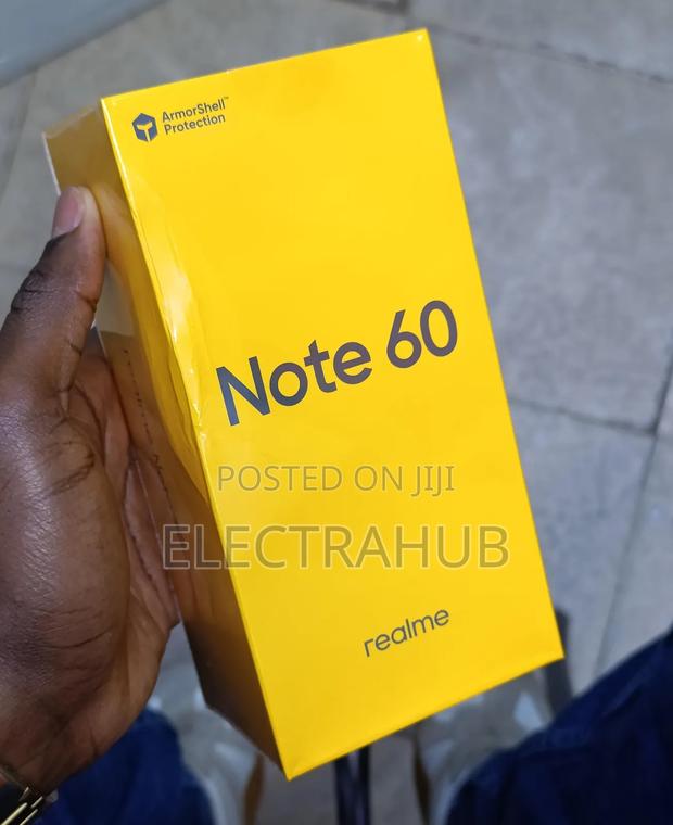 New Realme Note 60 128 GB Black