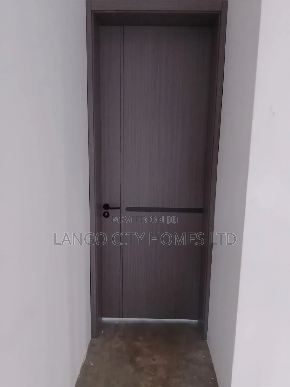 Grey Solid Modern Interior Doors