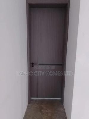 Grey Solid Modern Interior Doors - main view