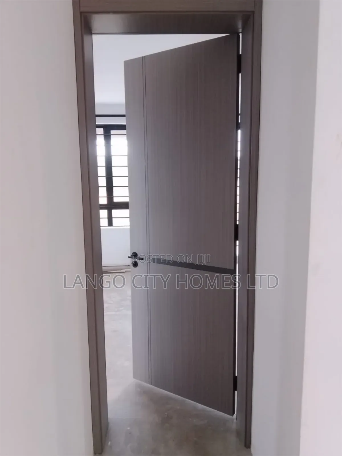 Grey Solid Modern Interior Doors