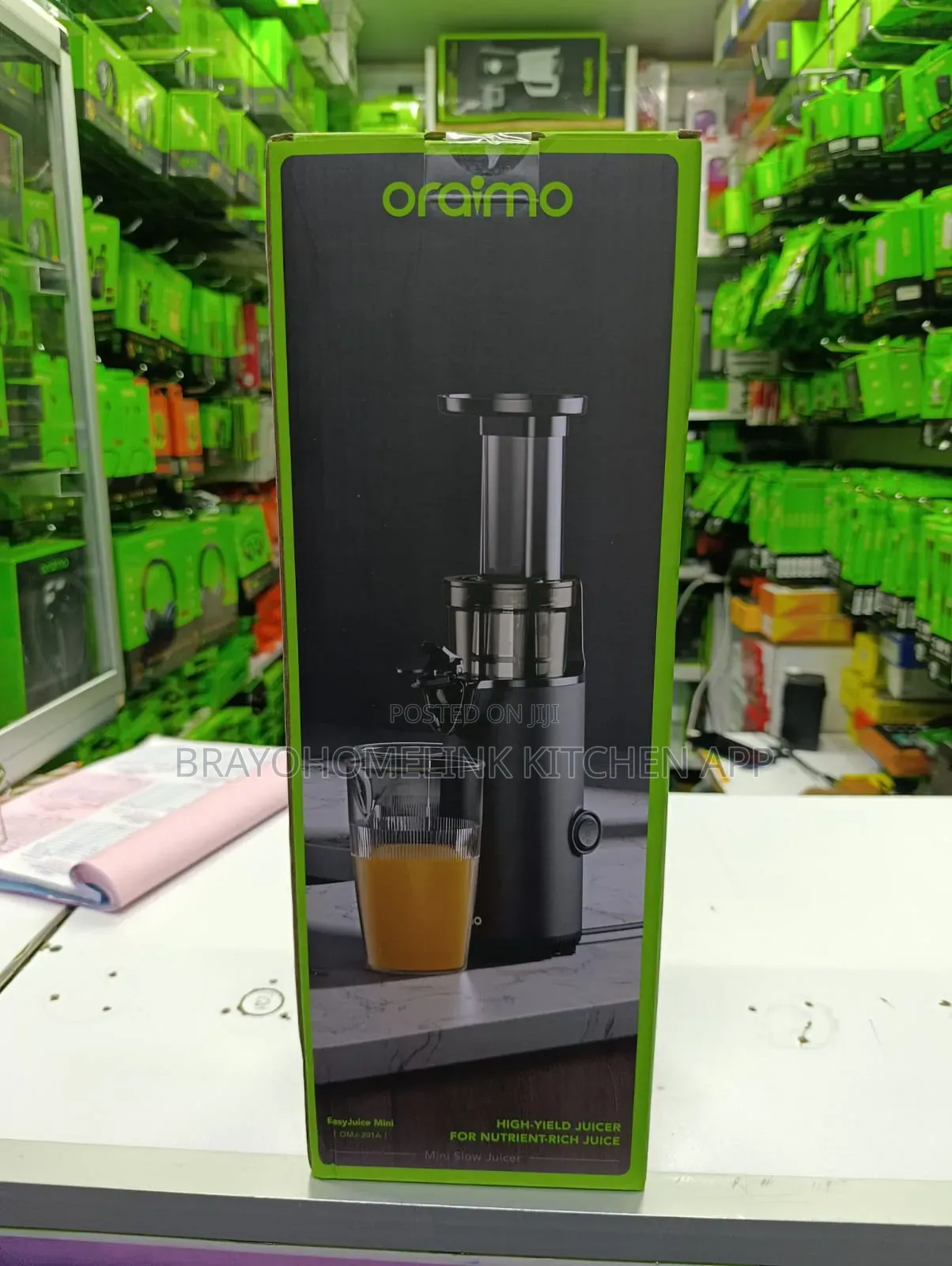 Oraimo Easyjuice Mini Portable Slow Juicer
