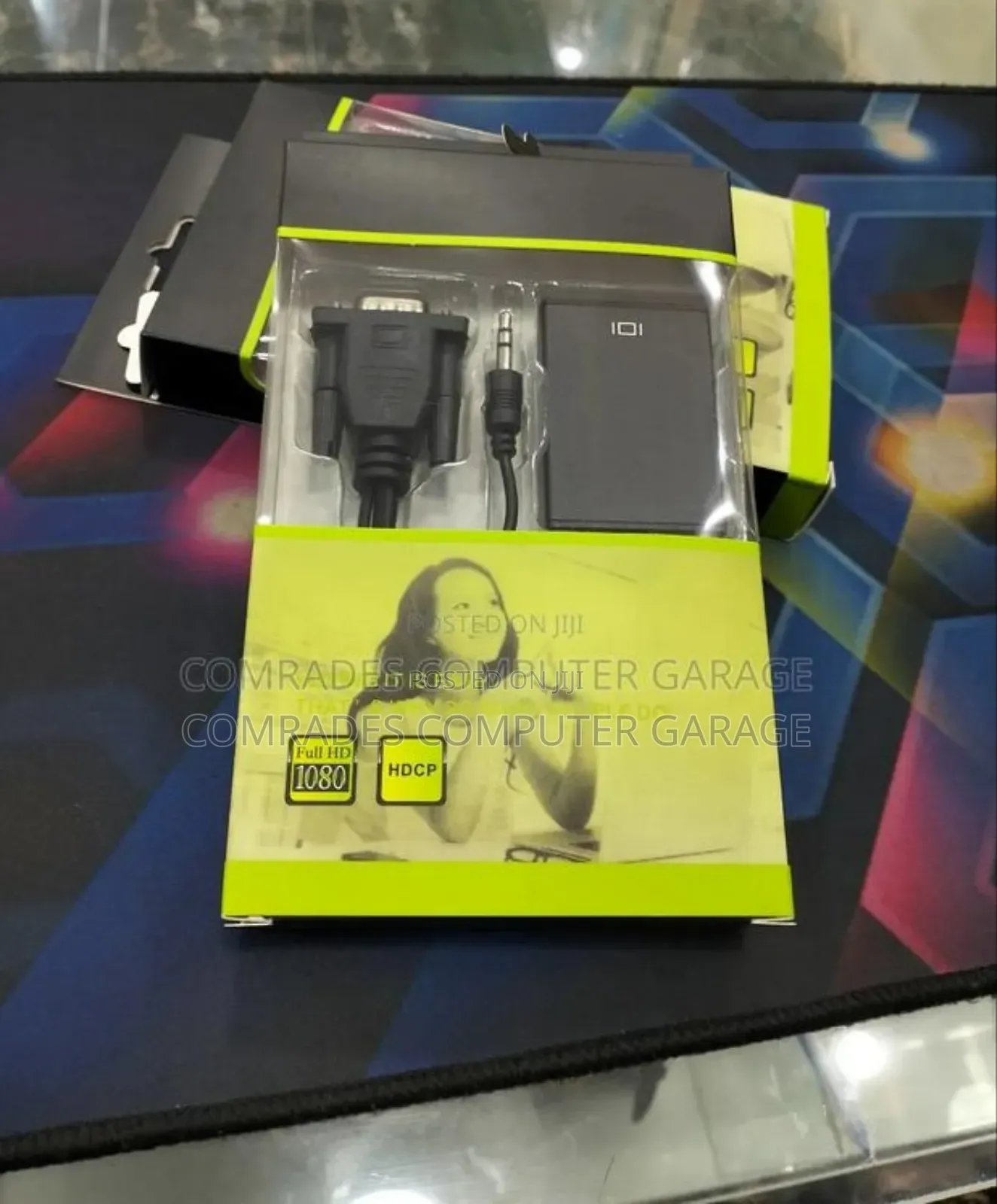 Vga to Hdmi Adapter With Aux 3.5mm Cable