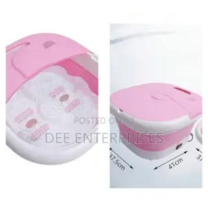 High Quality Portable Silicon Folding Electric Foot Bath
