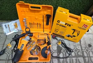 Quality Drill+Grinder Combo Set Toolbox