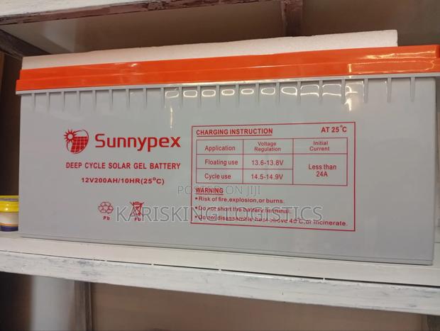 200ah Sunnypex Battery Gel