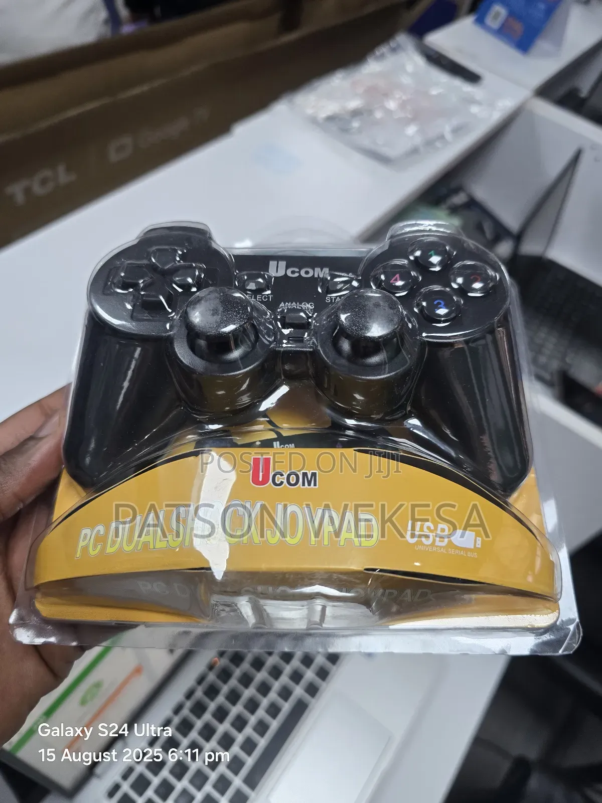 Ucom Pc Dual Shock Joypad Pc Joystick Controller Uc-Js704s2