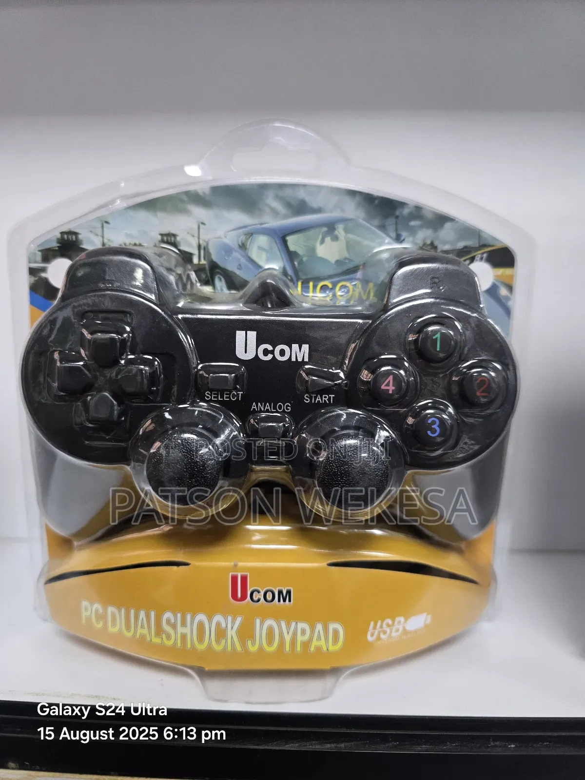 Ucom Pc Dual Shock Joypad Pc Joystick Controller Uc-Js704s2