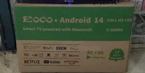 26 Inches Ac/Dc Ecco Smart Android Digital Tv With Bluetooth at 7200