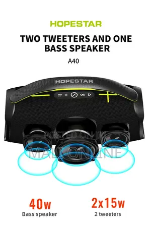 Hopestar A40 70w Portable Wireless Bluetooth Speaker Ipx8 12000mah