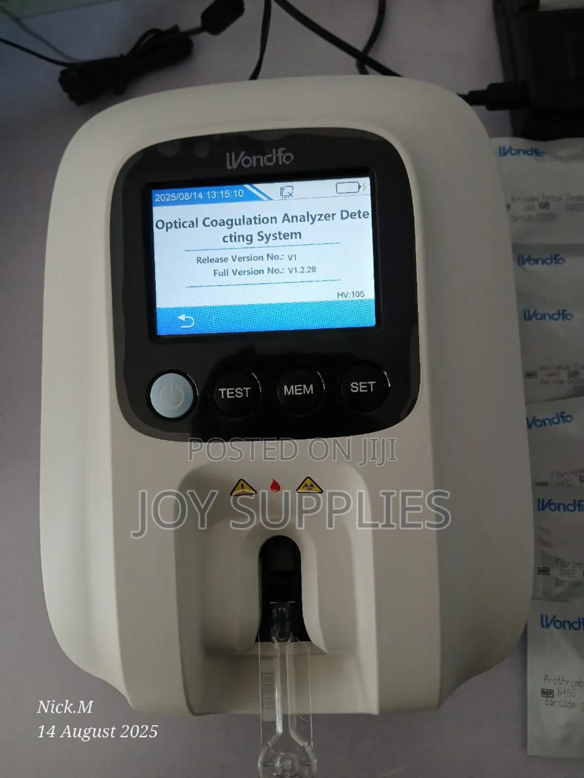 Coagulation Analyzer Wondfo
